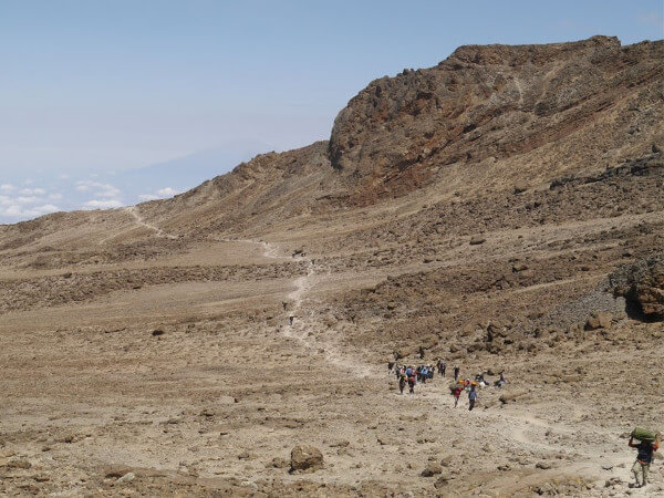 Mt Kilimanjaro Climbing  Shira Mweka Route.